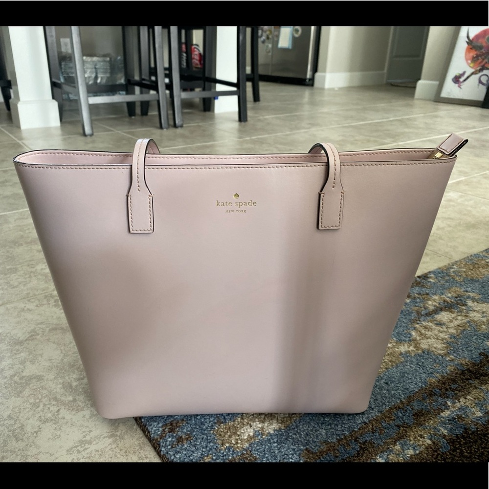 Kate Spade Large Pale Pink Wright Place Karla Tote